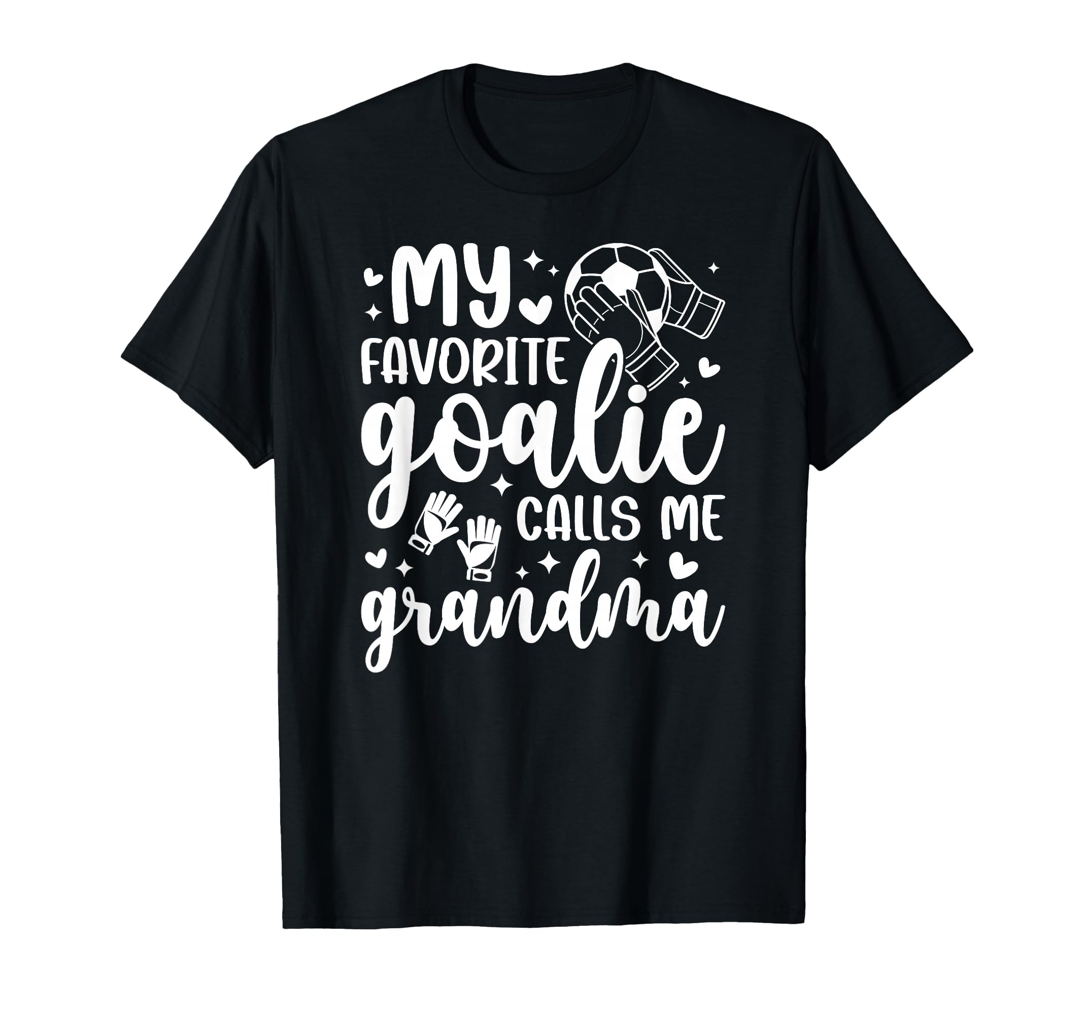 Proud Soccer Goalie Grandma Soccer T-Shirt - Unique Graphic for Adults