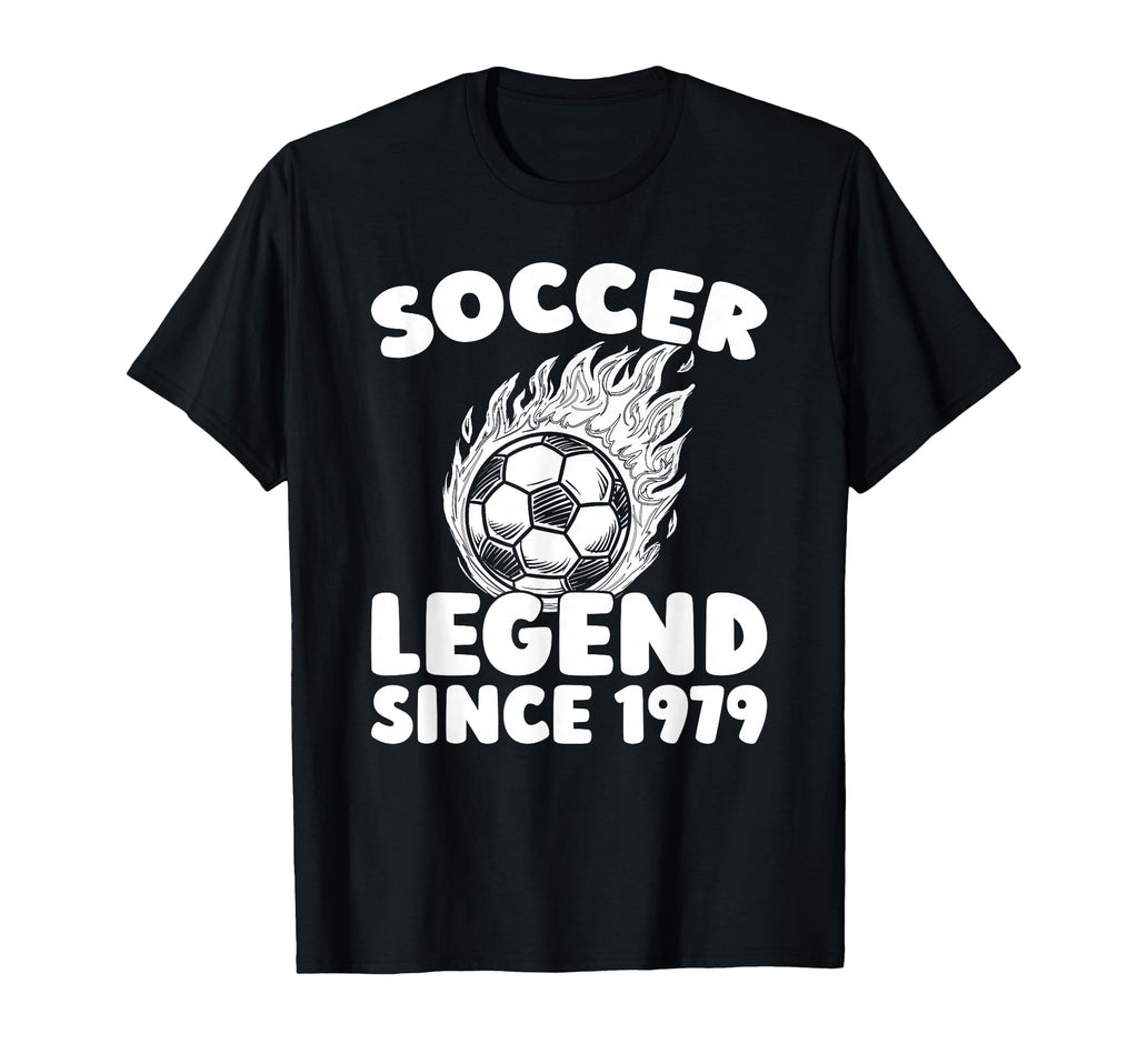 Born 1979 Sports Team Player Soccer T-Shirt - Casual Everyday Wear Unisex