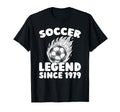 Born 1979 Sports Team Player Soccer T-Shirt - Casual Everyday Wear Unisex