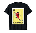 Funny Mexican Soccer El Futbolista T-Shirt - Unique Graphic for Adults