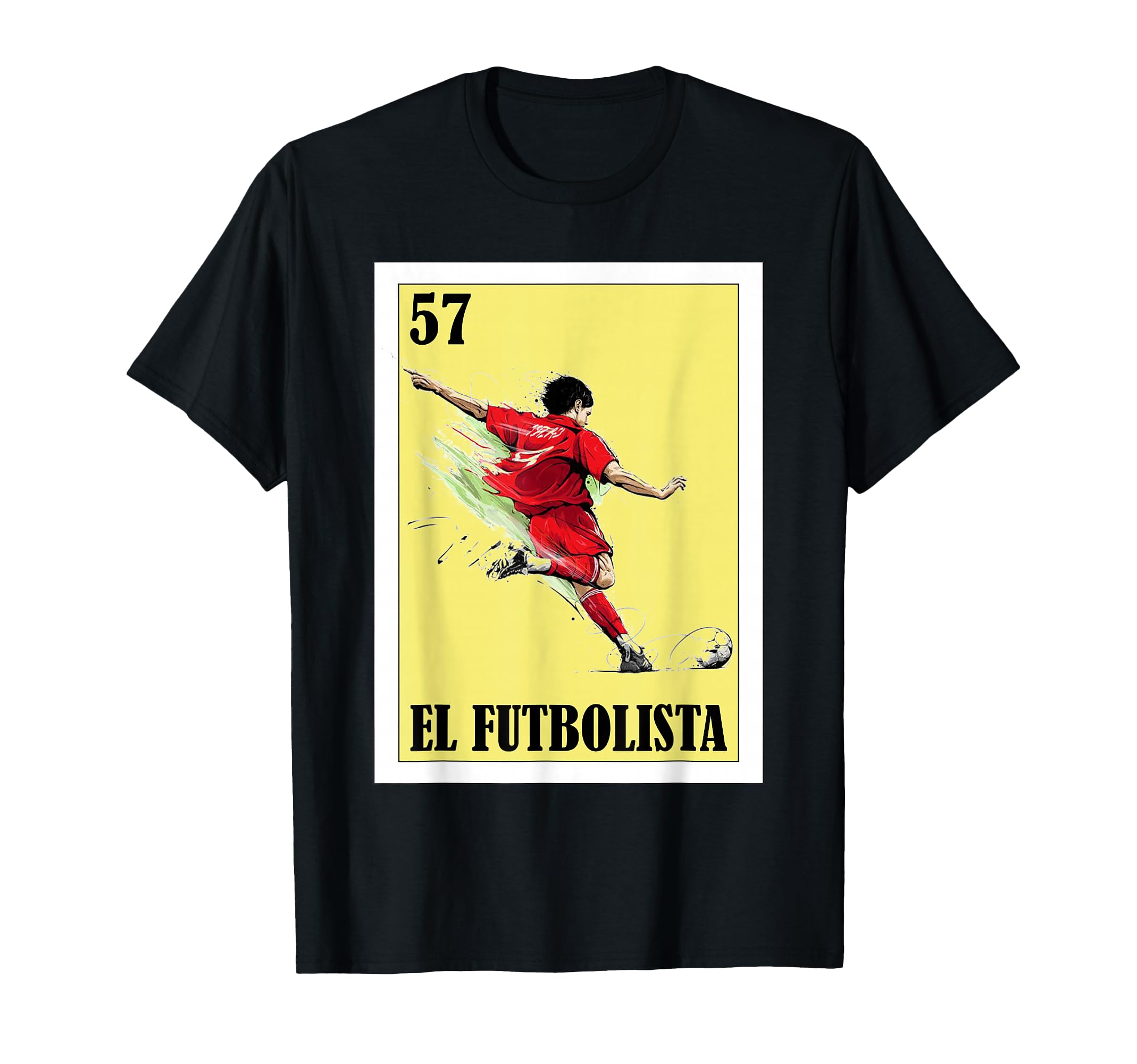 Funny Mexican Soccer El Futbolista T-Shirt - Unique Graphic for Adults