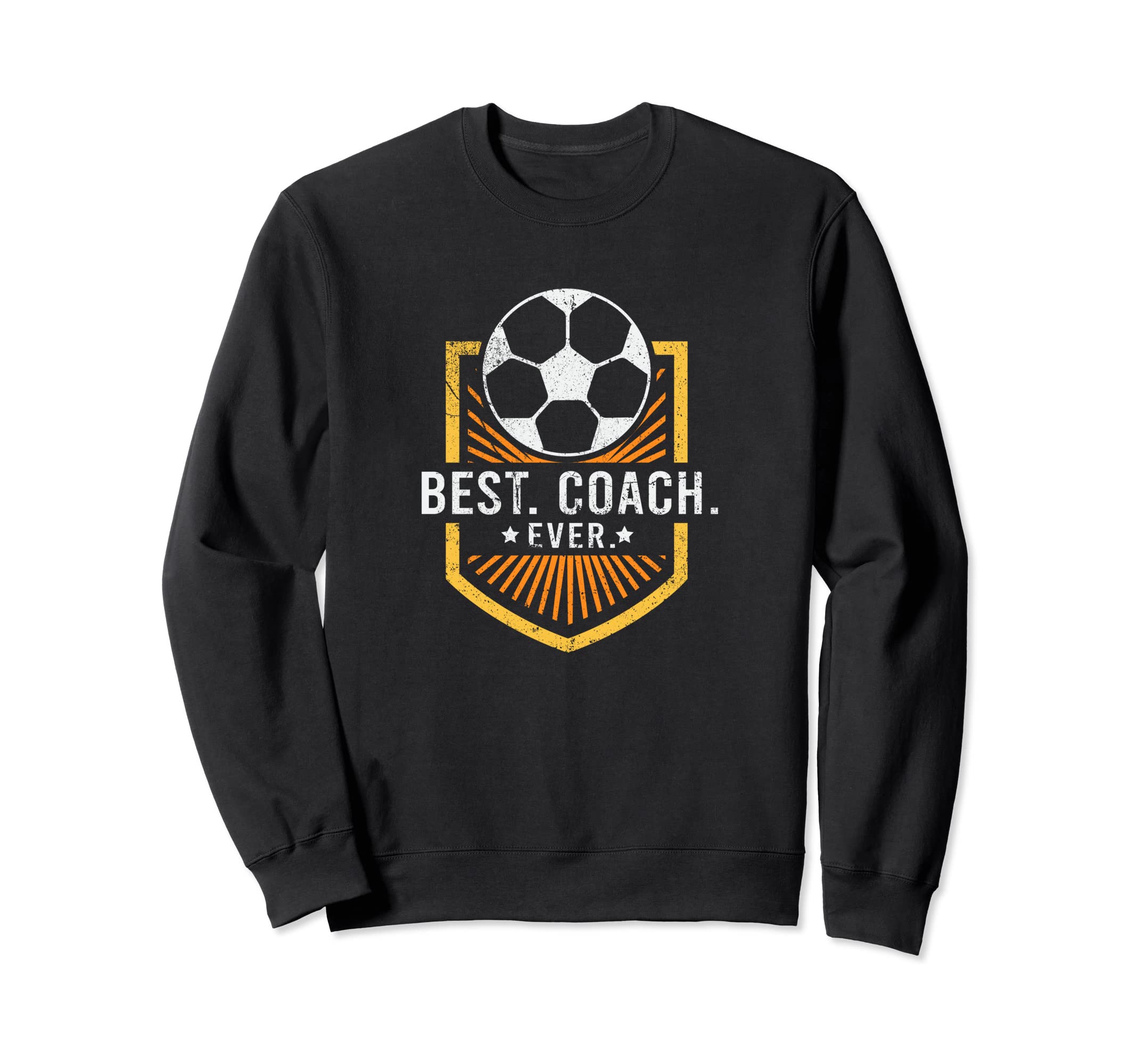 Best Coach Ever Soccer Coach Sweatshirt - Custom Art Print Unisex