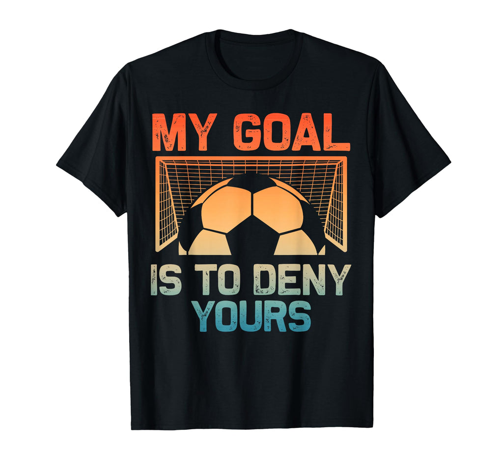 Soccer Goalie Art Gag Soccer Player T-Shirt - Custom Art Print Unisex
