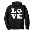 Love Soccer Player Sports Lover Hoodie - Casual Everyday Wear Unisex