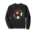 Soccer Ball Drawing Sweatshirt - Graphic Print for Adults