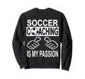 Football Trainer Football Coach Sweatshirt - Aesthetic Graphic Men Women