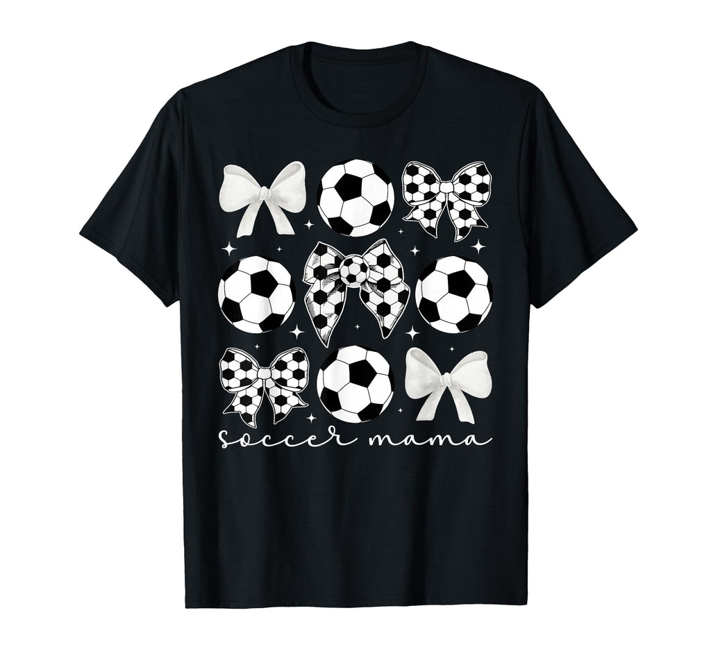 Soccer Mama Coquette Soccer Mom T-Shirt - Custom Art Print Men Women