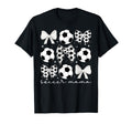 Soccer Mama Coquette Soccer Mom T-Shirt - Custom Art Print Men Women