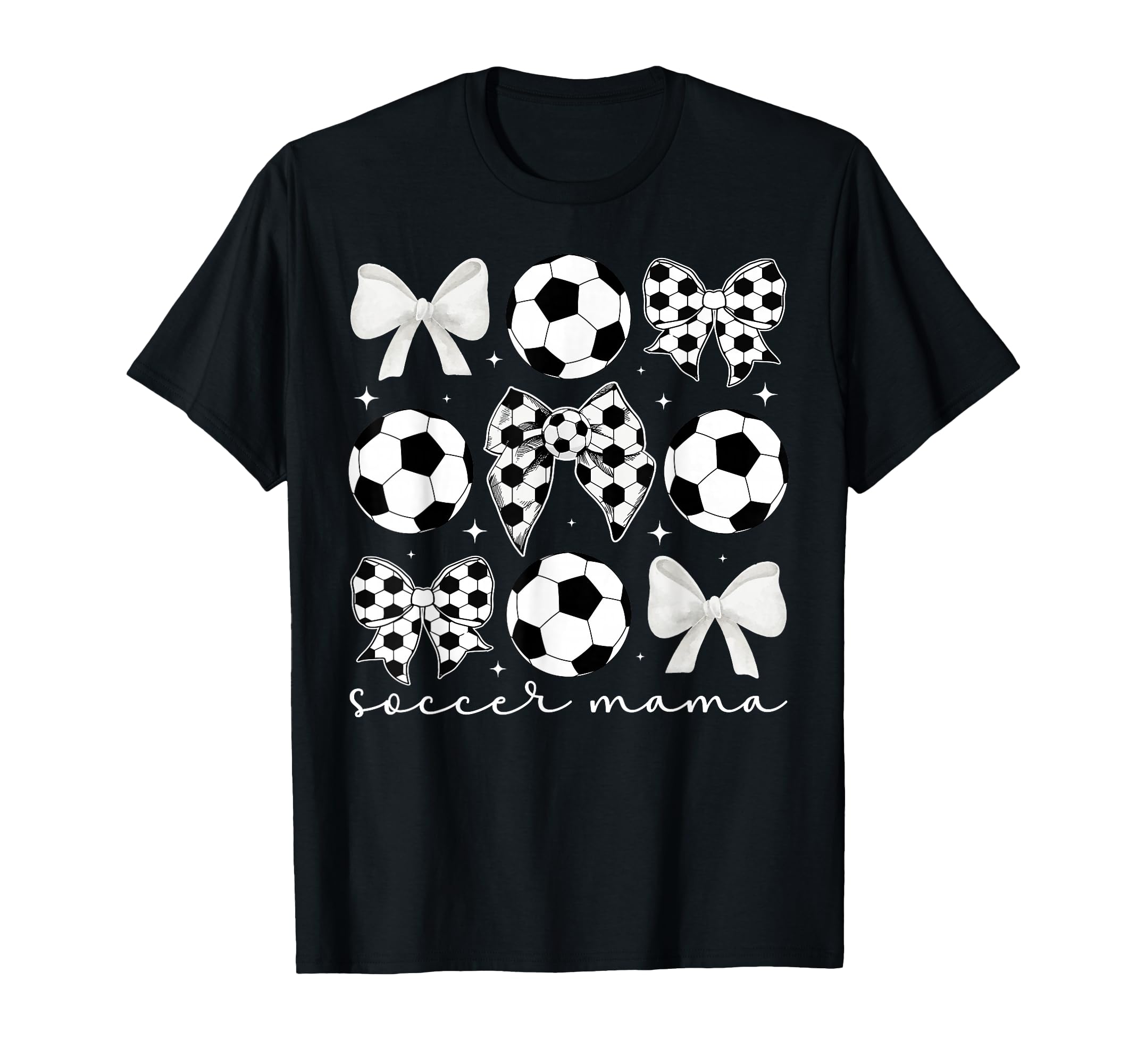 Soccer Mama Coquette Soccer Mom T-Shirt - Custom Art Print Men Women