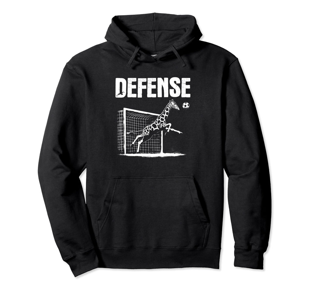 Giraffe Goalie Soccer Goalkeeper Hoodie - Streetwear Style Men Women