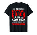 Football Coach Gifts Coaching T-Shirt - Fun Novelty Design Unisex