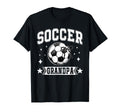 Coquette Bow Soccer Grandpa Soccer Team T-Shirt - Aesthetic Graphic Unisex