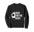 Kicks Soccer Football Goal Sweatshirt - Fun Novelty Design for Adults