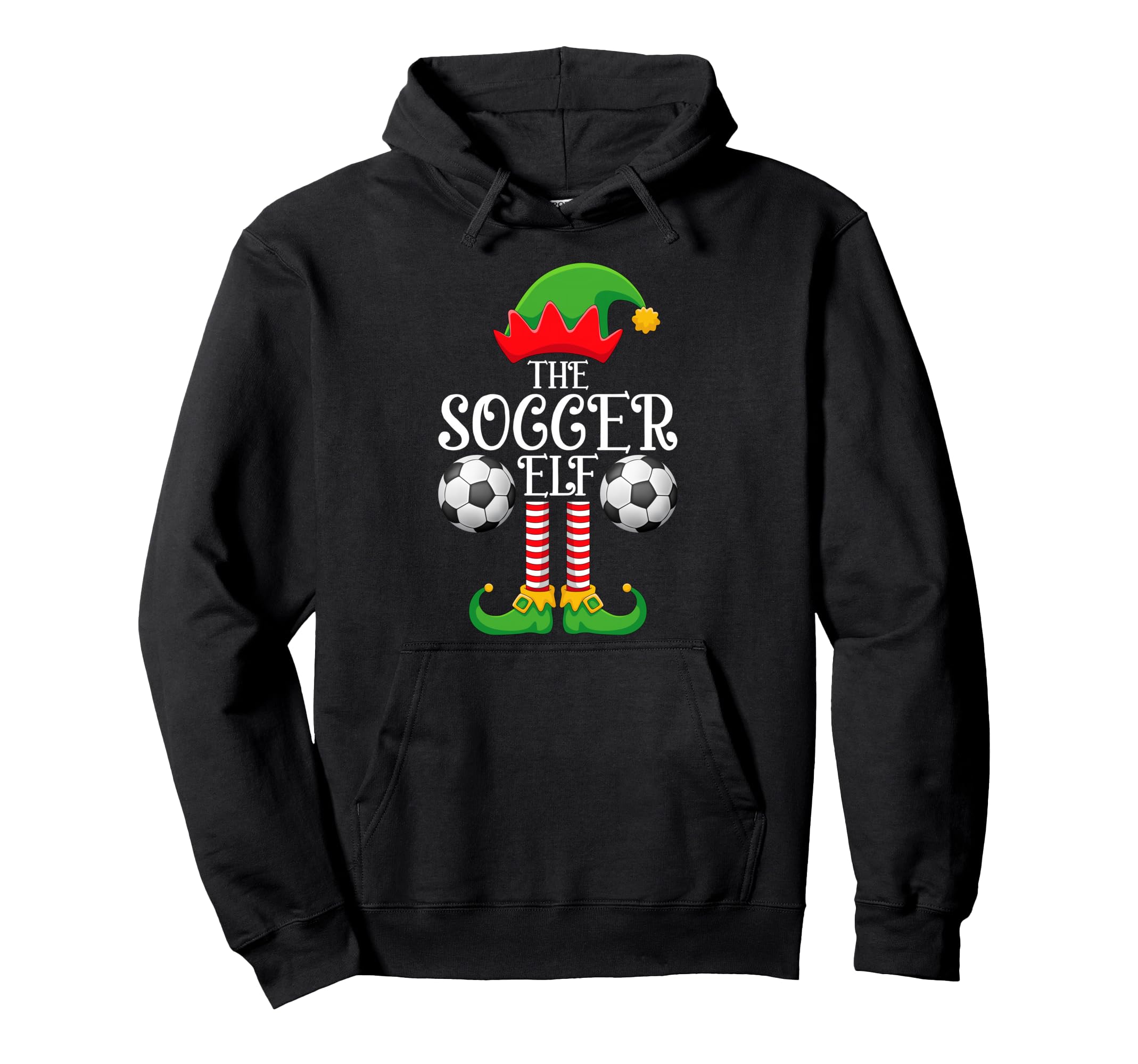 Soccer Elf Family Matching Funny Love Hoodie - Novelty Apparel Men Women
