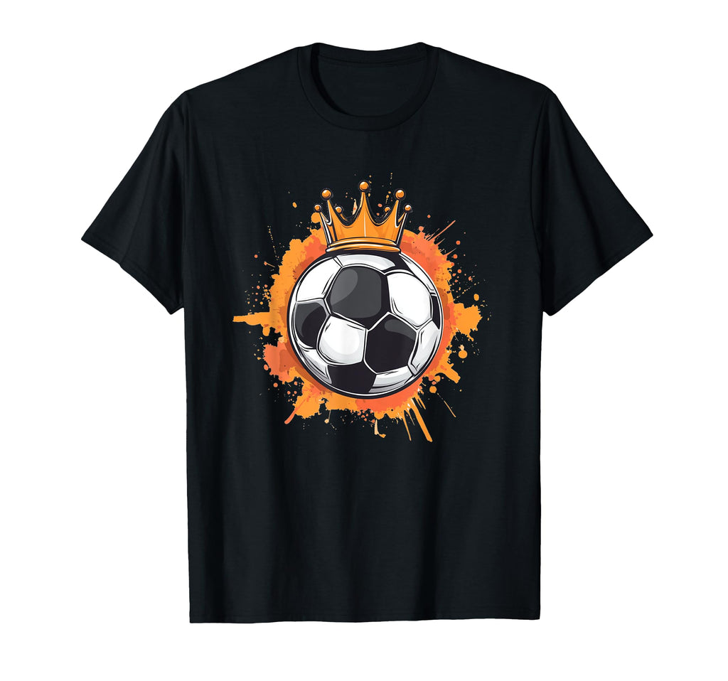 Soccer Ball Regal Touch Costume T-Shirt - Streetwear Style for Adults