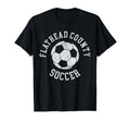 Flathead County Soccer T-Shirt - Casual Everyday Wear for Adults