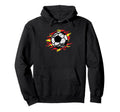 North Macedonia Football And Hoodie - Casual Everyday Wear Men Women