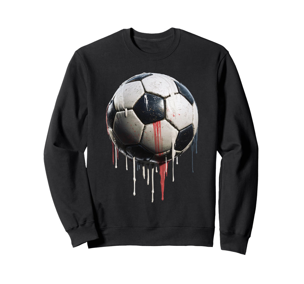 Soccer Ball Football Player And Sweatshirt - Fun Novelty Design for Adults
