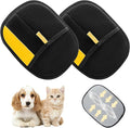 Static Pet Hair Removal Glove for Cats & Dogs, Efficient Grooming Gloves for Pet Hair, Cat Grooming Gloves for Hair Removal