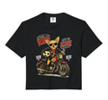Chihuahua Motorbike Love Footbal Hoodie - Custom Art Print for Adults