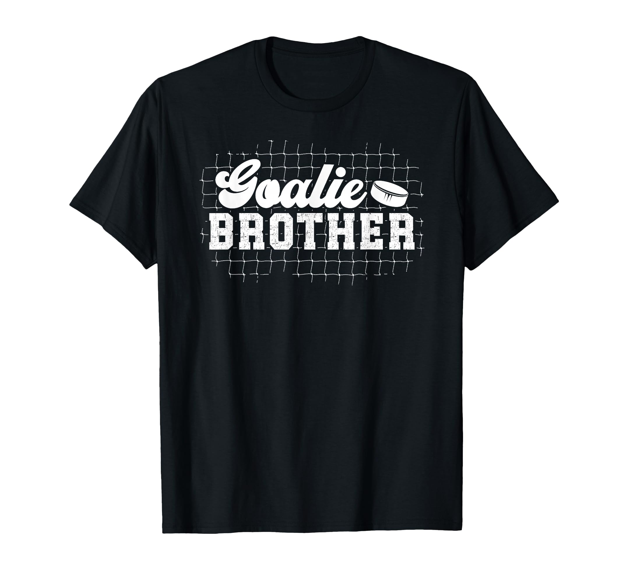 Ice Hockey Goalie Brother Hockey Keeper T-Shirt - Novelty Apparel Unisex