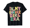 My Soccer Era Groovy Soccer Soccer T-Shirt - Minimalist Print for Adults