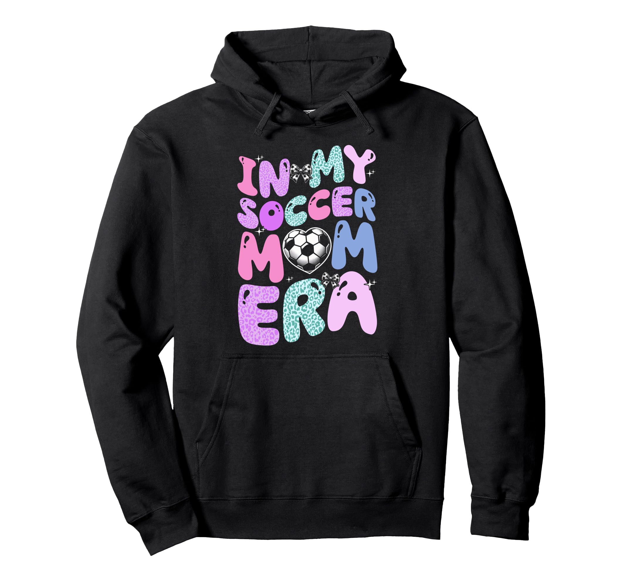 My Soccer Mom Era Groovy Football Hoodie - Aesthetic Graphic Men Women