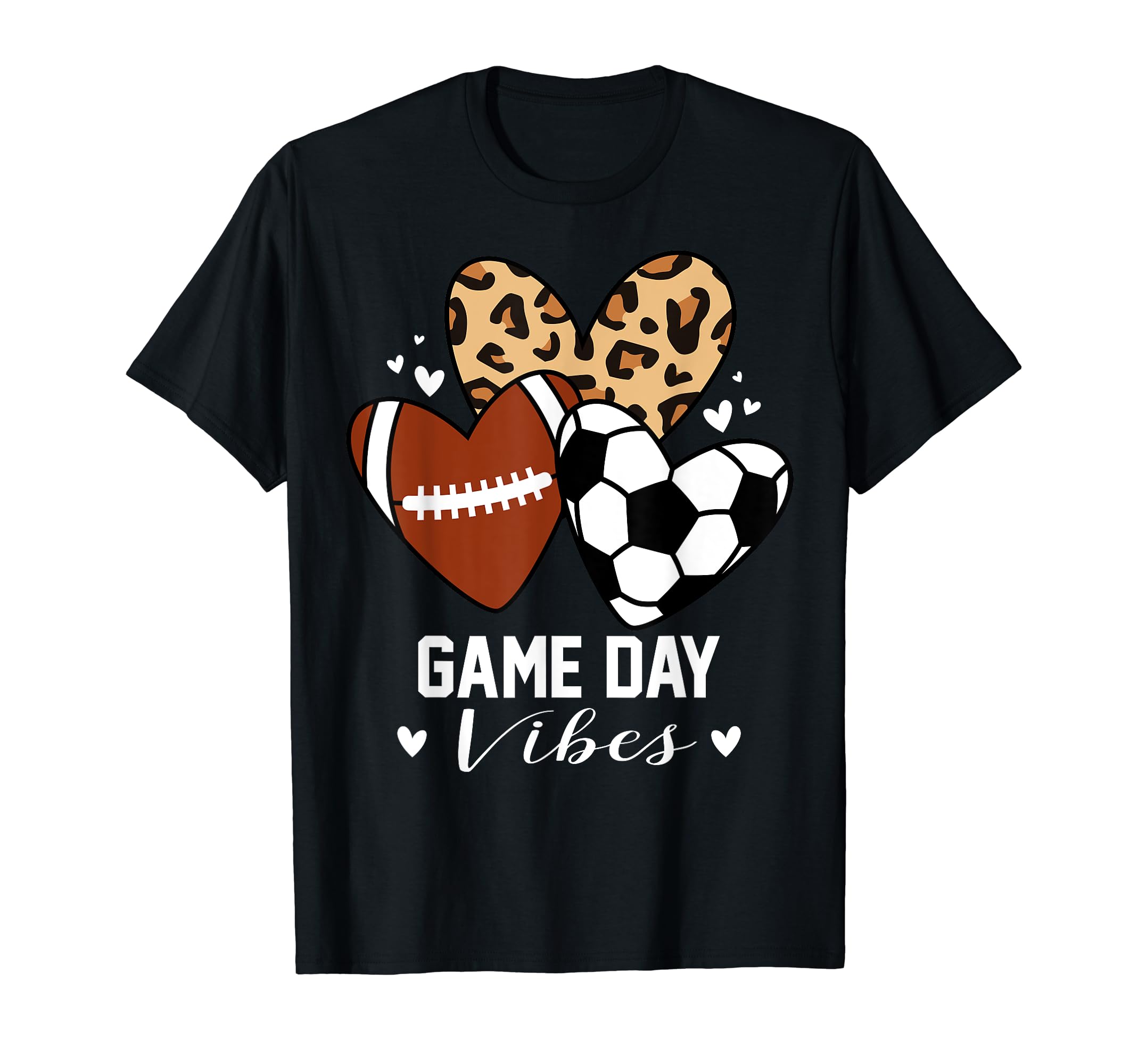 Game Day Vibes Funny Soccer Football T-Shirt - Aesthetic Graphic Unisex