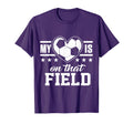 My Heart Is That Soccer Field Mom Dad T-Shirt - Streetwear Style Unisex