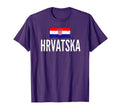 Croatia Soccer Football Jersey T-Shirt - Minimalist Print for Adults