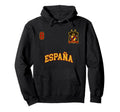 Espana Spain Team Sports Number 8 Soccer Hoodie - Unique Graphic Unisex