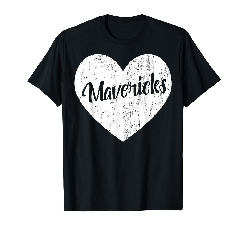 Mavericks School Sports Fan Team T-Shirt - Aesthetic Graphic for Adults