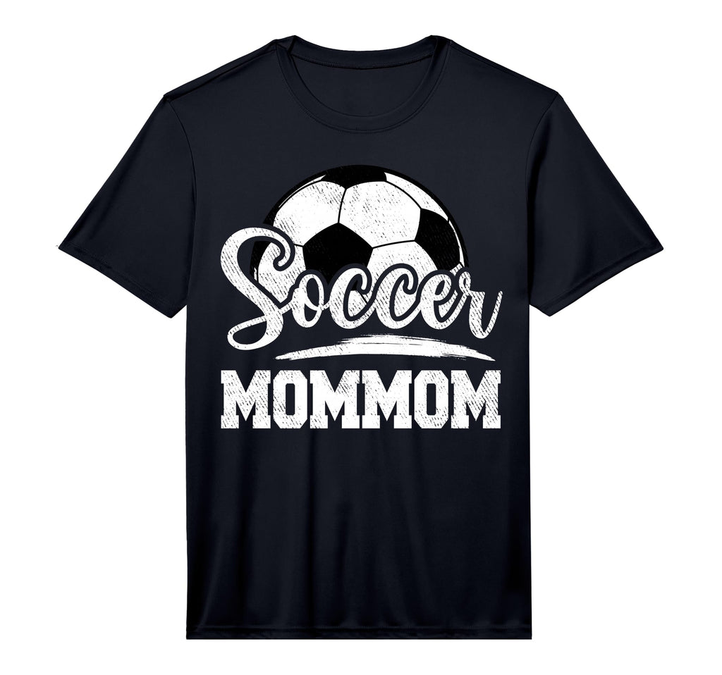 Mens Soccer Mommom Soccer Player T-Shirt - Casual Everyday Wear Men Women