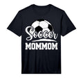 Mens Soccer Mommom Soccer Player T-Shirt - Casual Everyday Wear Men Women