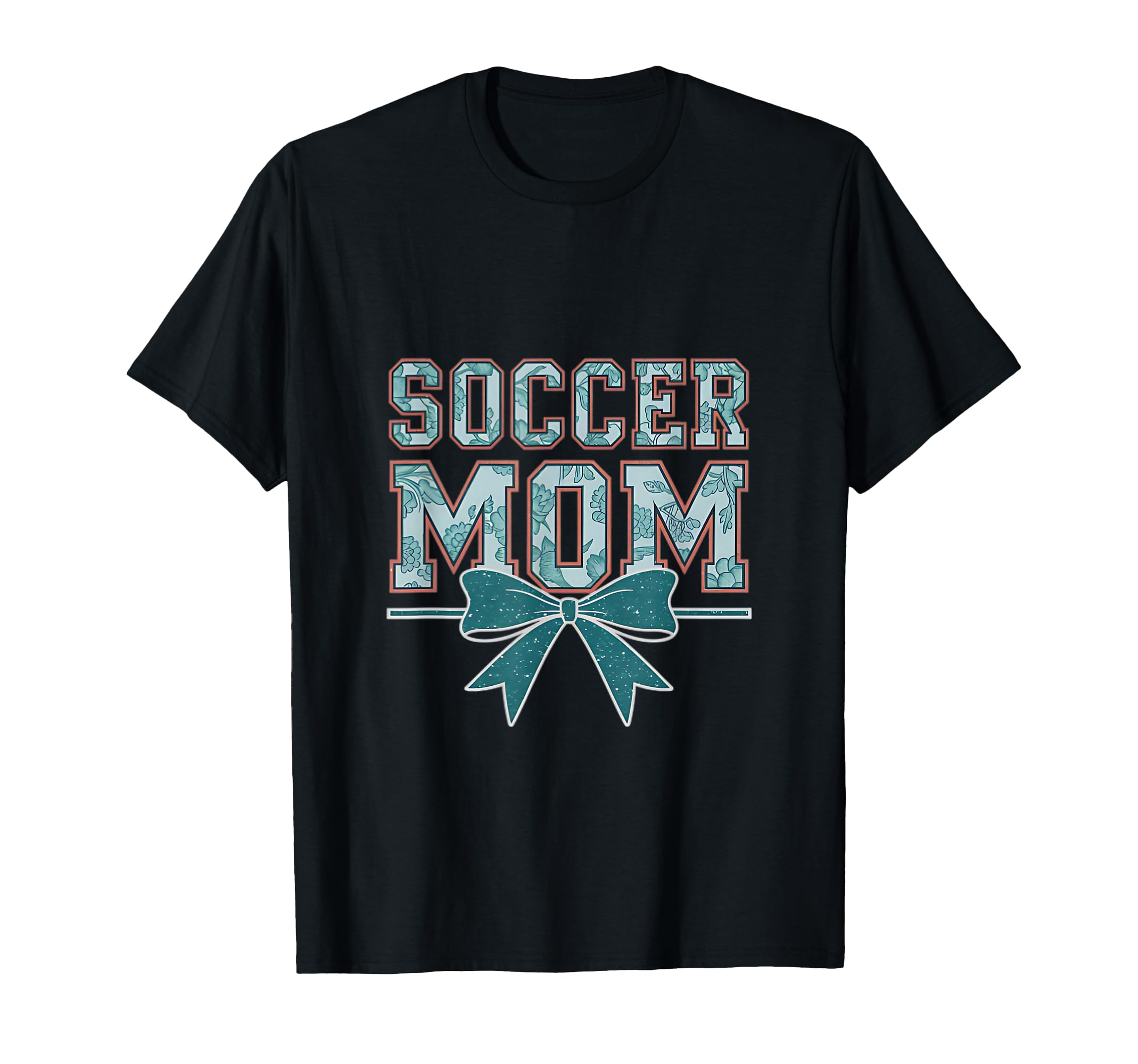 Soccer Mom Coquette Bow Mothers Day T-Shirt - Fun Novelty Design Unisex