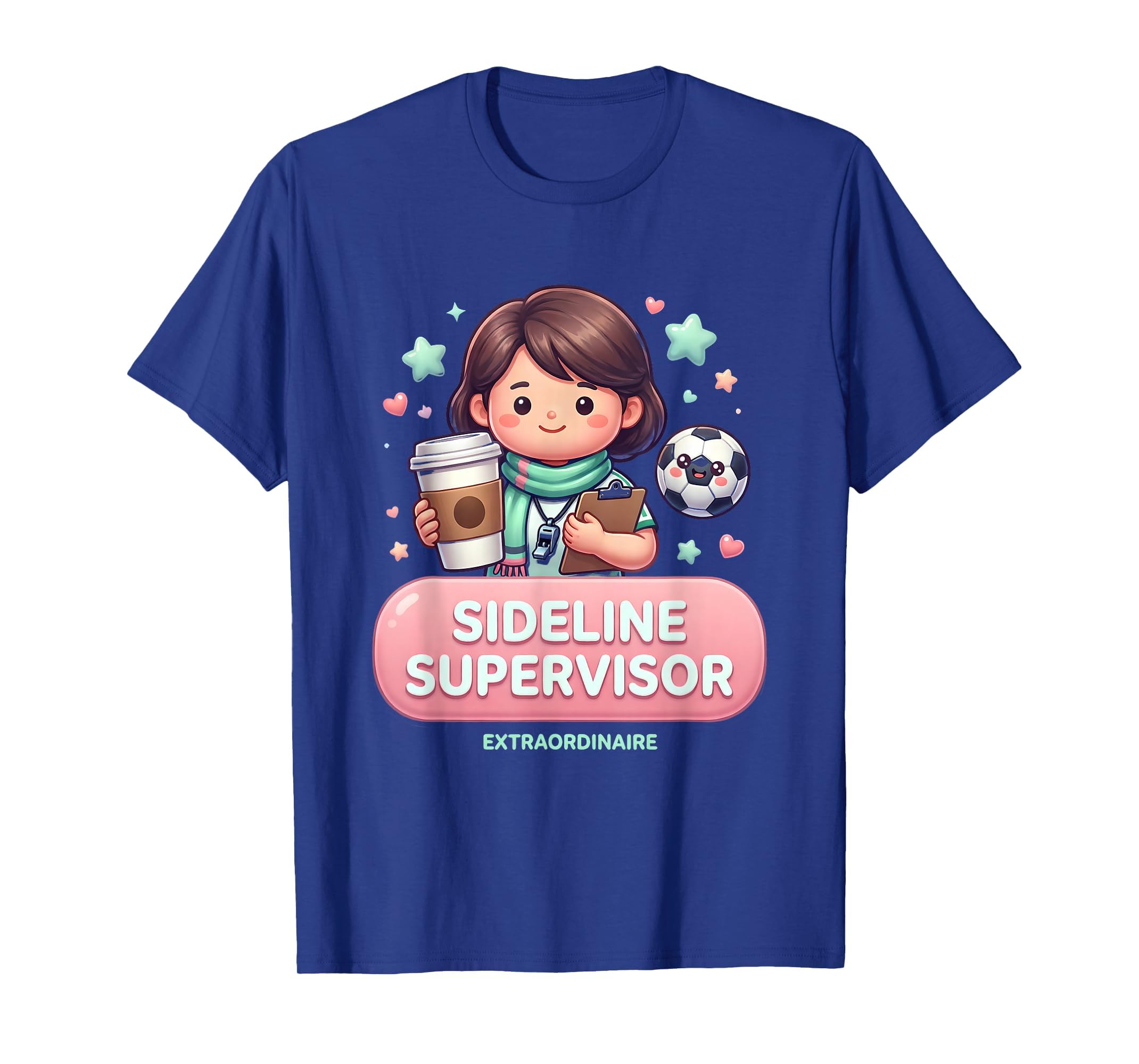 Sideline Supervisor T-Shirt - Casual Everyday Wear for Adults