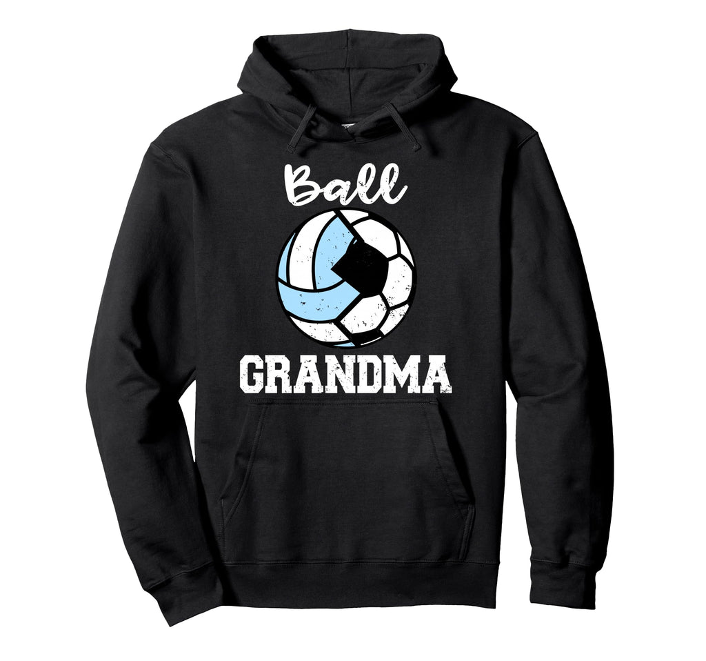 Ball Grandma Funny Soccer Volleyball Hoodie - Novelty Apparel Men Women
