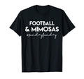 Football Mimosas Soccer Football T-Shirt - Custom Art Print for Adults