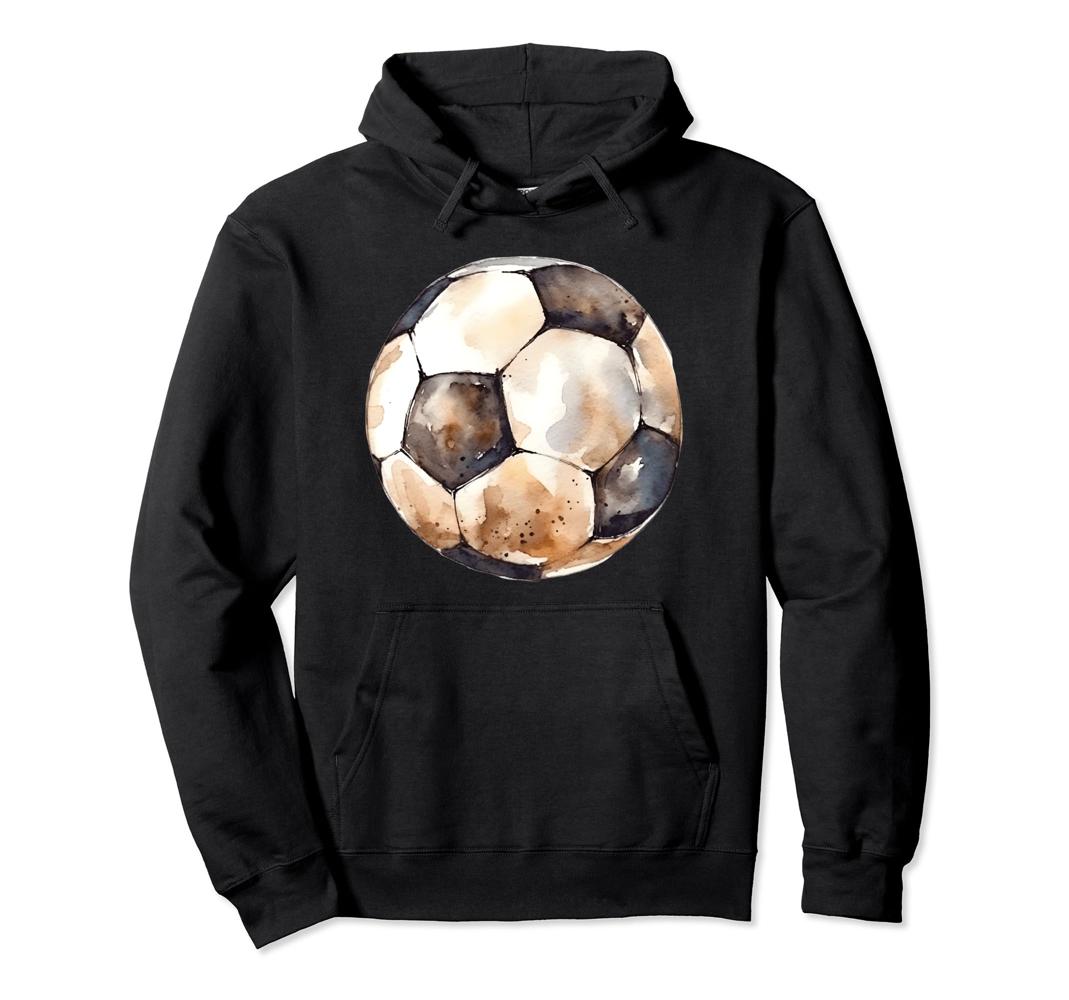 Soccer Ball Sports Lovers Player Hoodie - Fun Novelty Design Men Women
