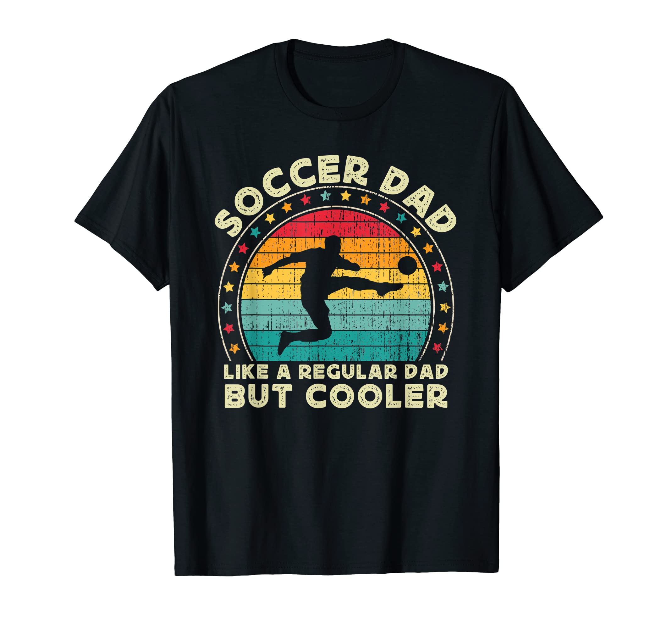 Mens Funny Proud Soccer Dad Daddy T-Shirt - Aesthetic Graphic Men Women