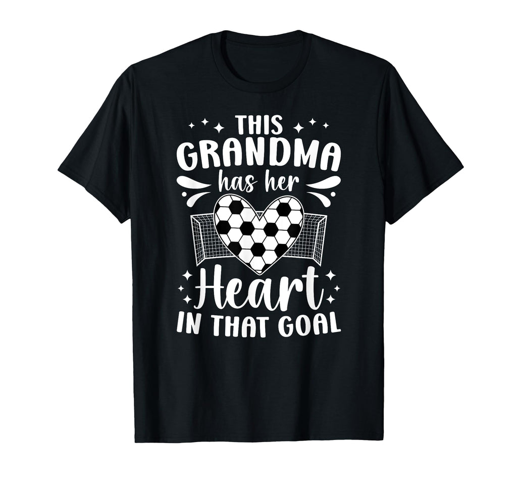 Proud Soccer Goalie Grandma Soccer T-Shirt - Unique Graphic Unisex