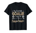 My Favorite Goalie Calls Me Mummum T-Shirt - Fun Novelty Design Men Women