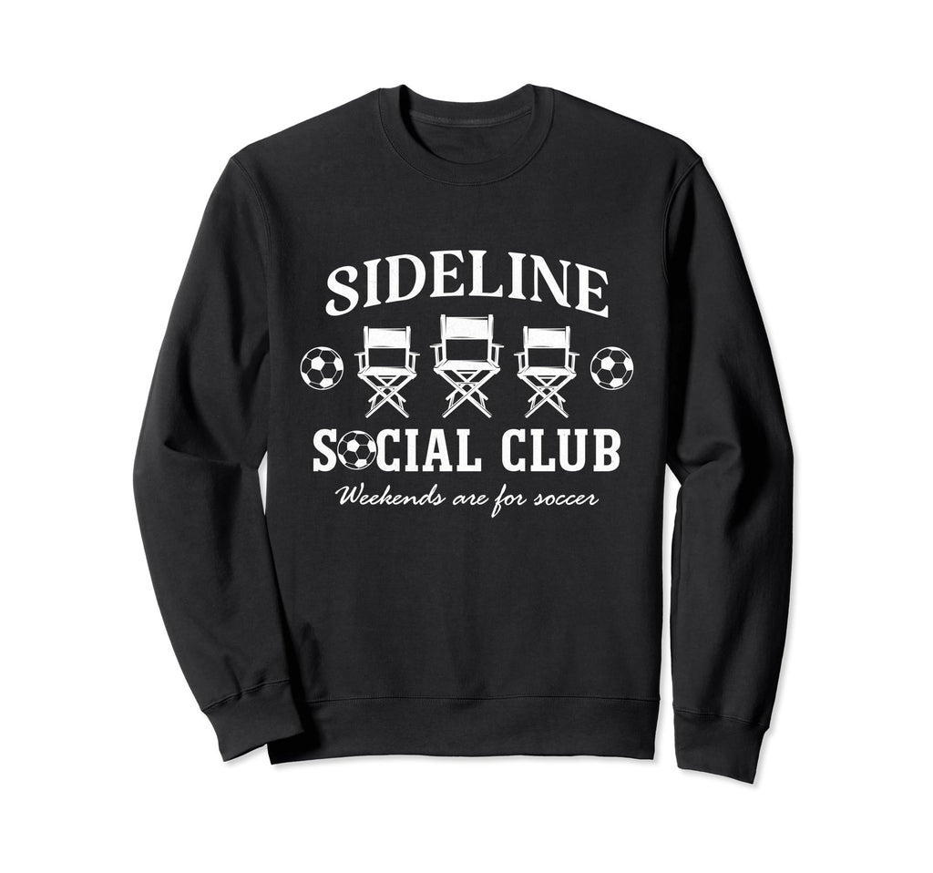 Sideline Social Club Soccer Mom Sweatshirt - Streetwear Style for Adults