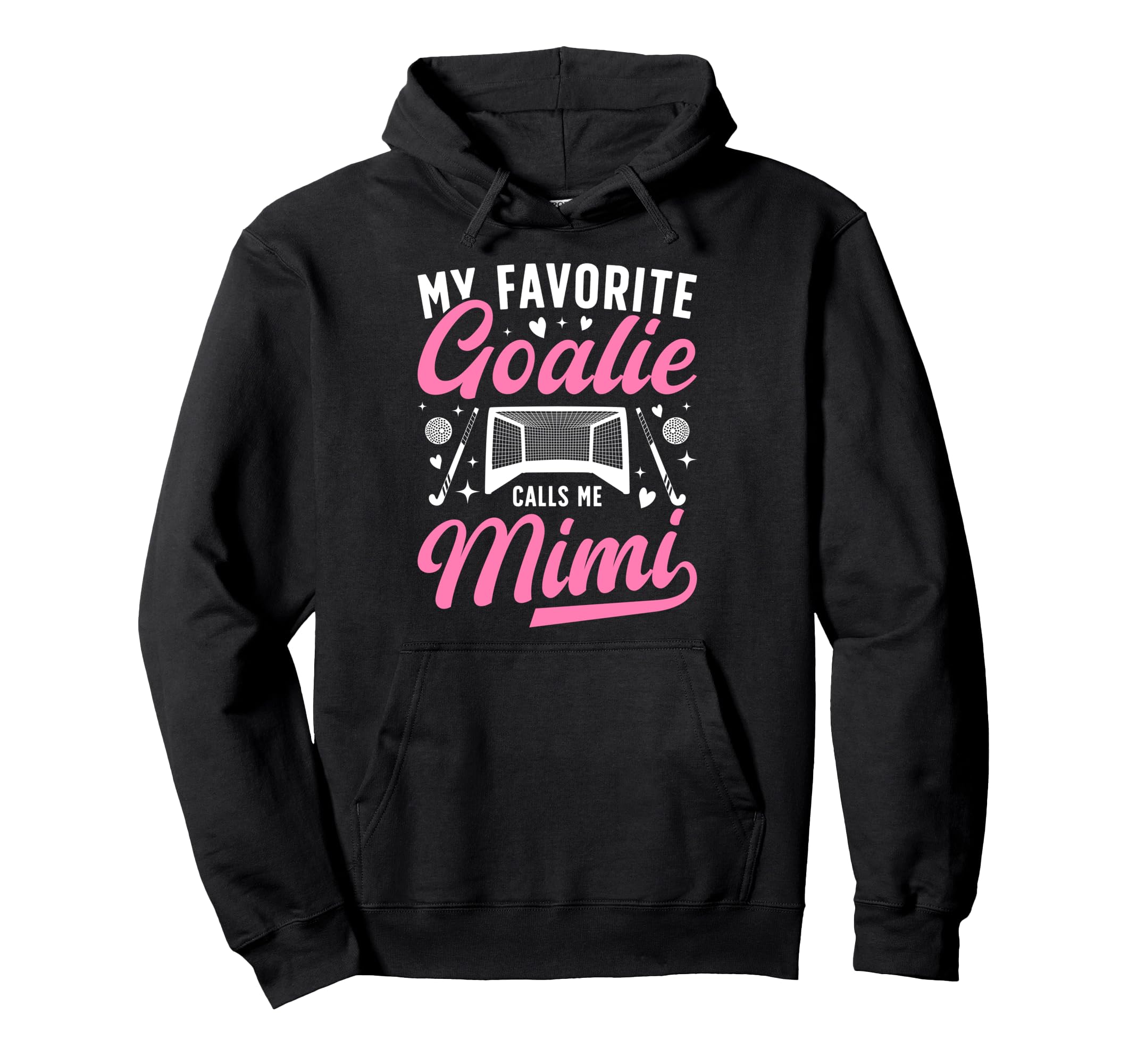Proud Field Hockey Goalie Mimi Field Hoodie - Custom Art Print Unisex