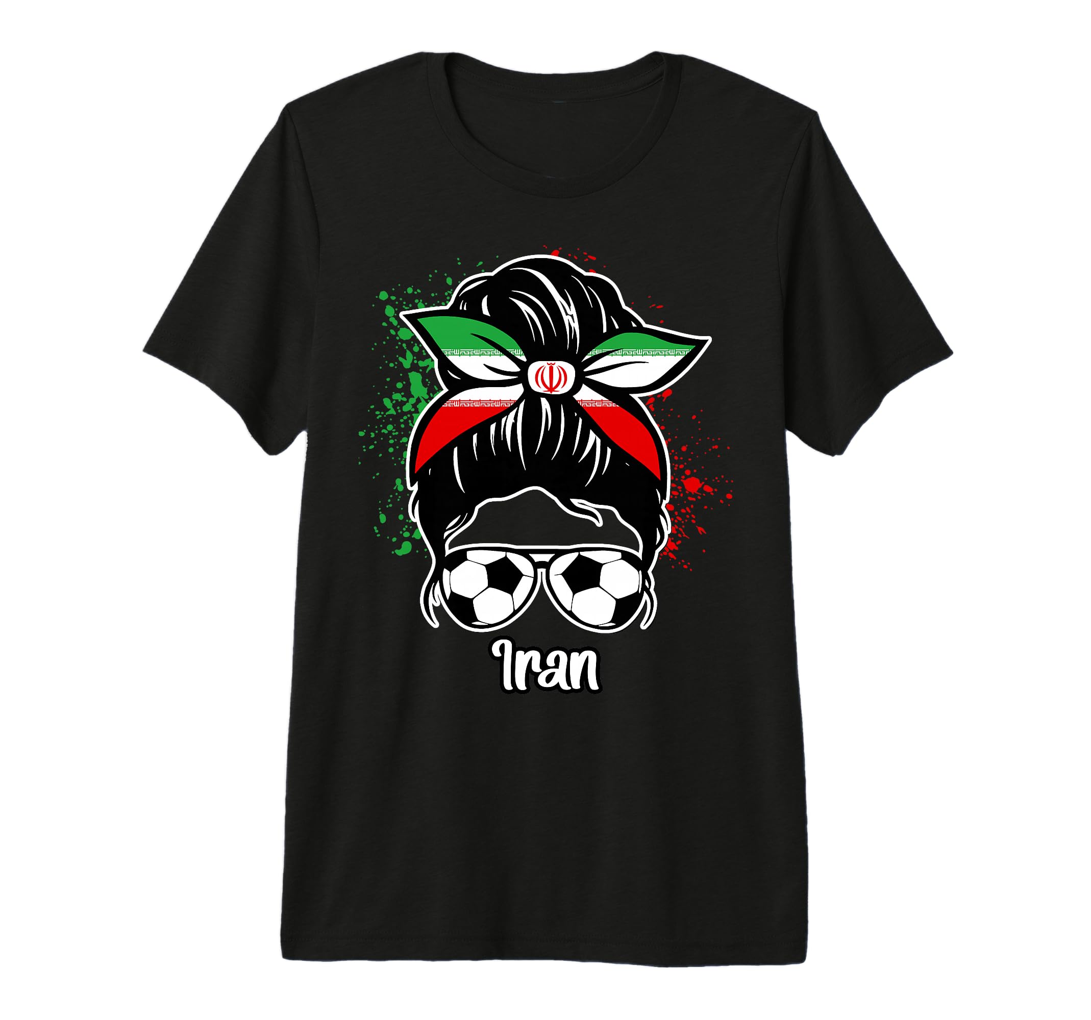 Iran Football Game Player Soccer Fan T-Shirt - Graphic Print for Adults