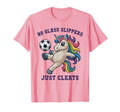 Kawaii Soccer Unicorn Just Cleats Princess T-Shirt - Trendy Graphic Unisex