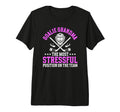 Funny Hockey Goalie Grandma Hockey T-Shirt - Aesthetic Graphic Unisex