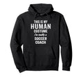 Soccer Coach Human Costume Funny Hoodie - Novelty Apparel for Adults