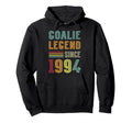 Goalkeeper Legend 1994 Sports Goal 32Nd Hoodie - Unique Graphic for Adults