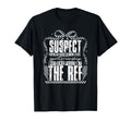 Suspect Claims But She Yells Ref T-Shirt - Minimalist Print Unisex